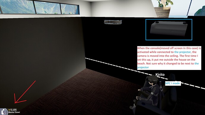 Projector camera