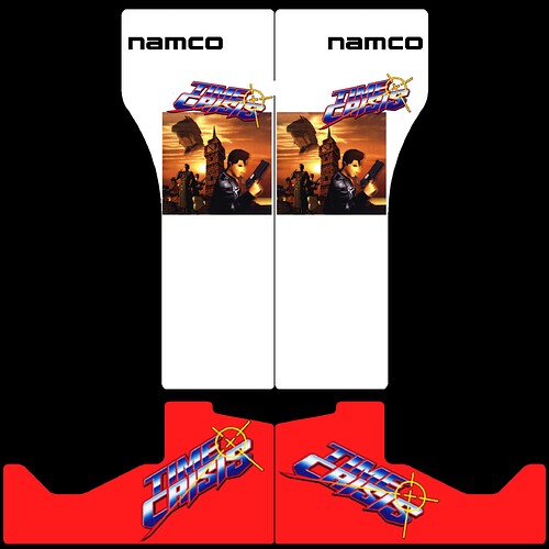 Shootout Saloon Lightgun_Sides