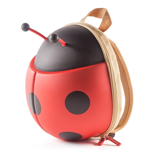 Mochil_infantil_mariquita_roja_Backpack_ladybug_angleview