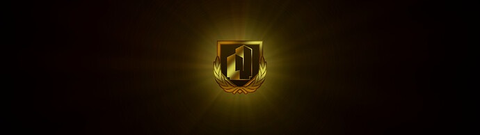 Gold Badge (32x9)