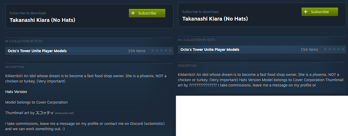 updated description