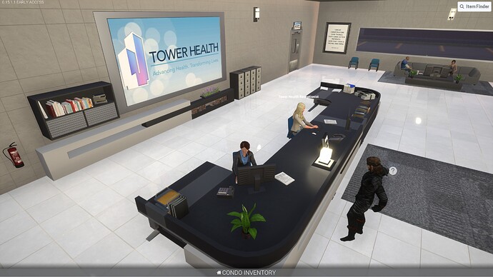 3 - Tower Health Reception Desk View 1