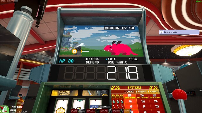 [0.16.3.1] Can't leave the slot machine after a jackpot/spin roll - Bug ...