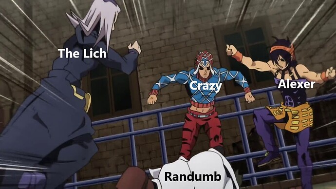 yeah randumb deserves this for being racist