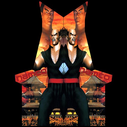 Tekken 2 Side Panels