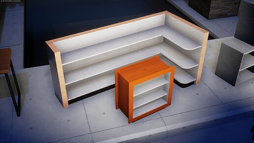 Corner Shelf / Dual Sided Shelf
