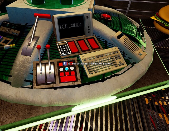 destination selector