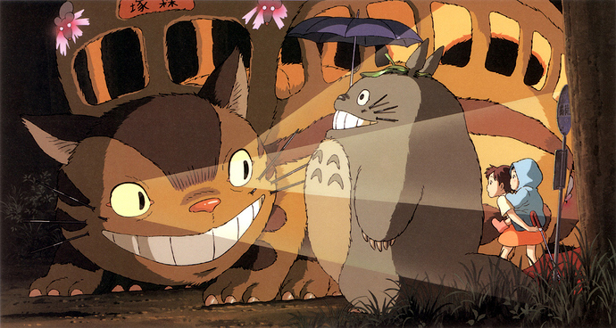 Catbus! My Neighbor Totoro.