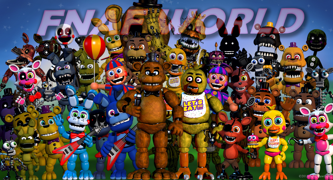 FNaF World - FNAF Fan Games