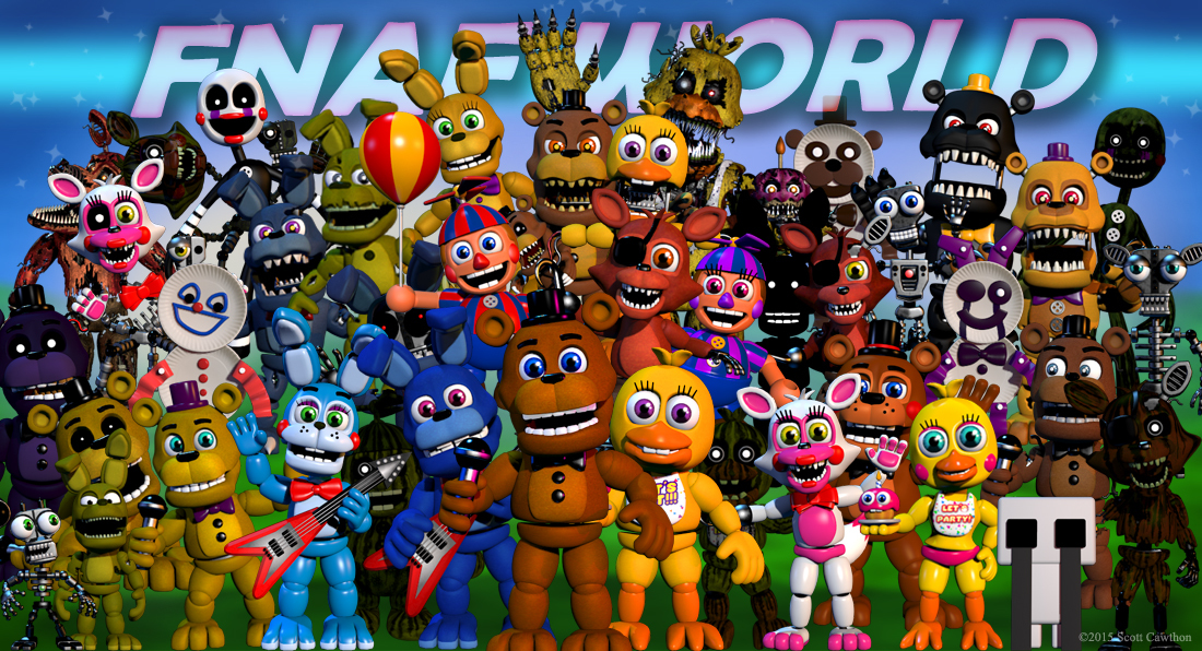 My personal Fnaf World experience (Wait, an RPG?) - Game Station