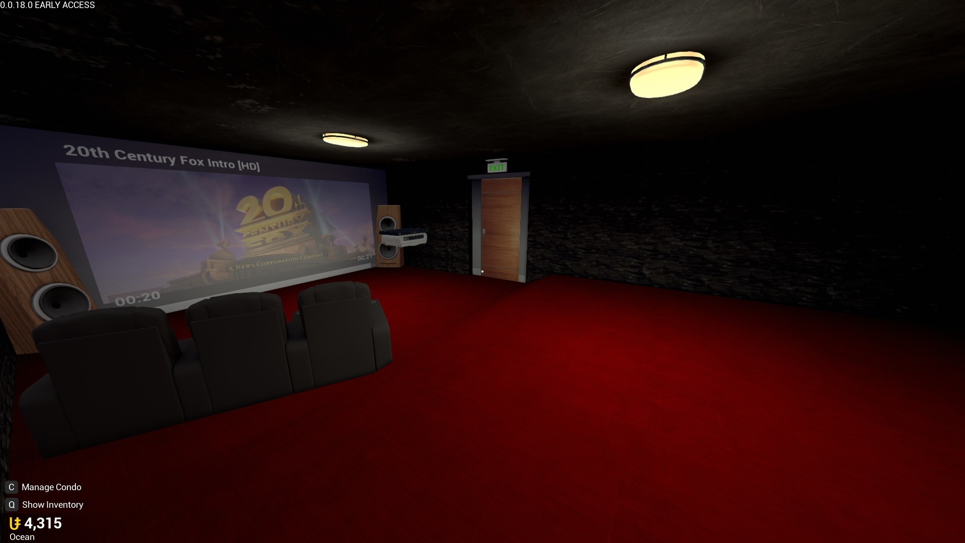 Private Condo Theater - Condo Showcase - PixelTail Games - Creators of