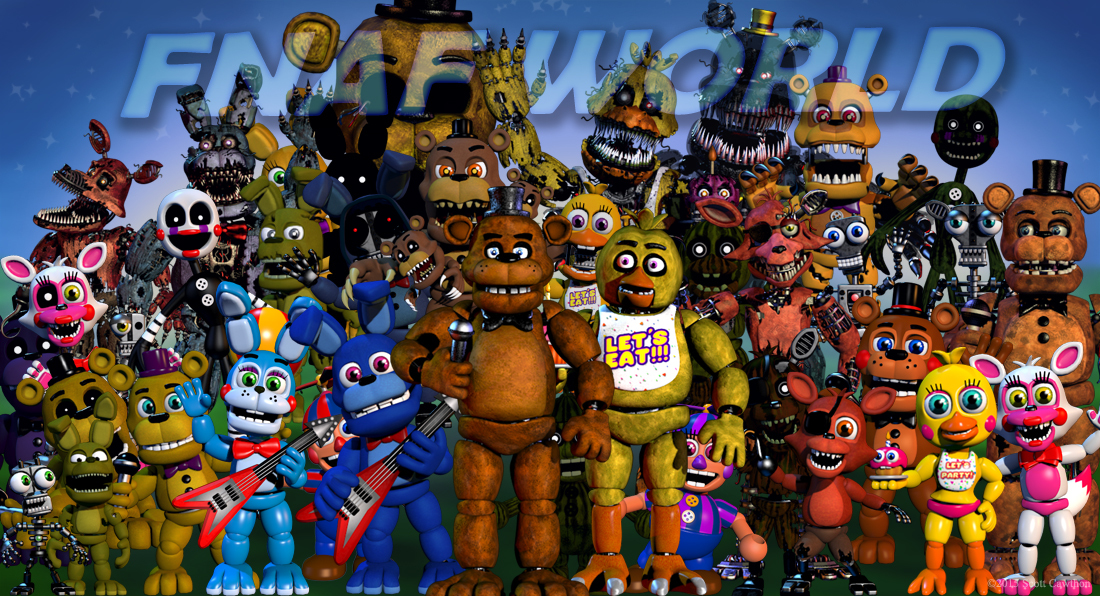 FNAF World Games