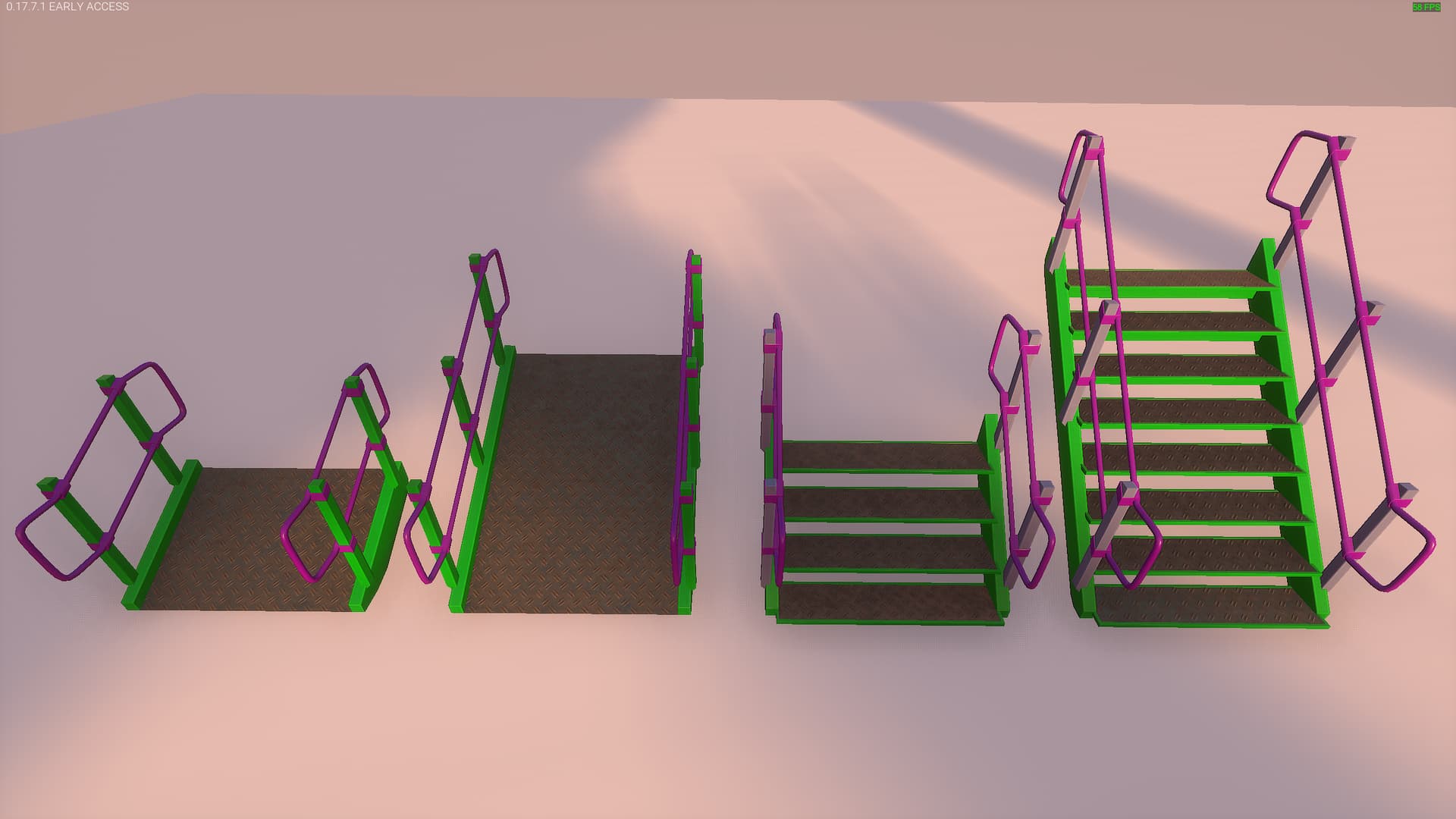  0 17 7 1 Modular Catwalk Stair Colors Bug Report PixelTail Games