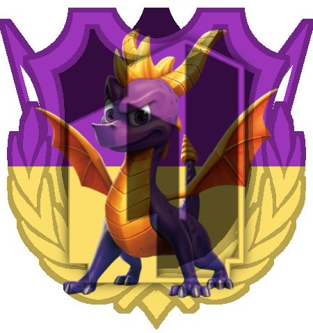 Spyro the Dragon Custom Tower Unite Badge