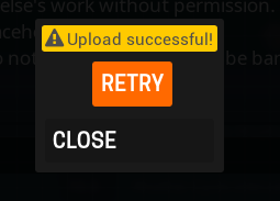 Generic Steam Failure when trying to upload Workshop Condo