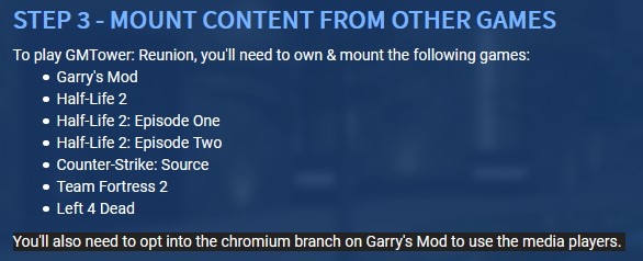 chromium discontinued gmod