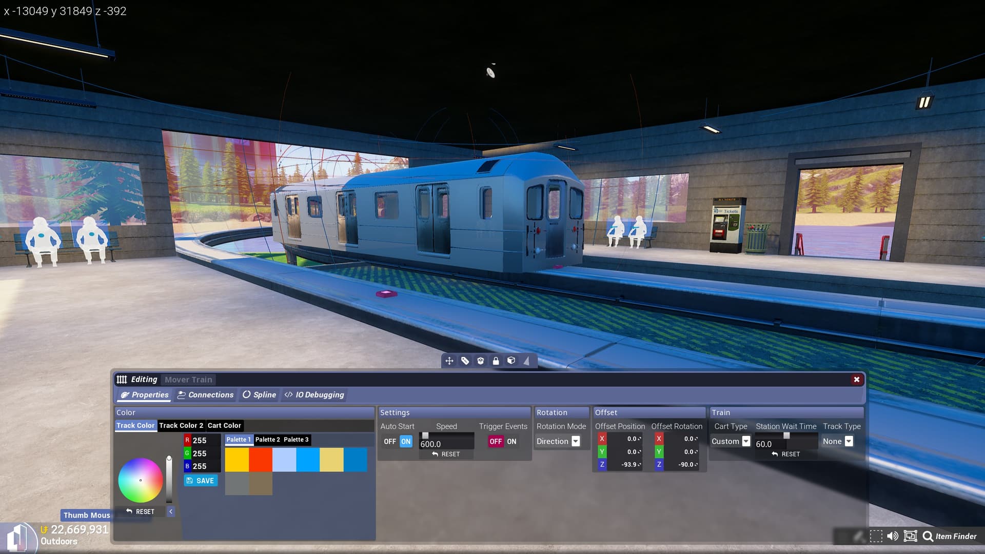 [1.0.1.0] Mover Train offset positions/rotations not syncing - Bug ...