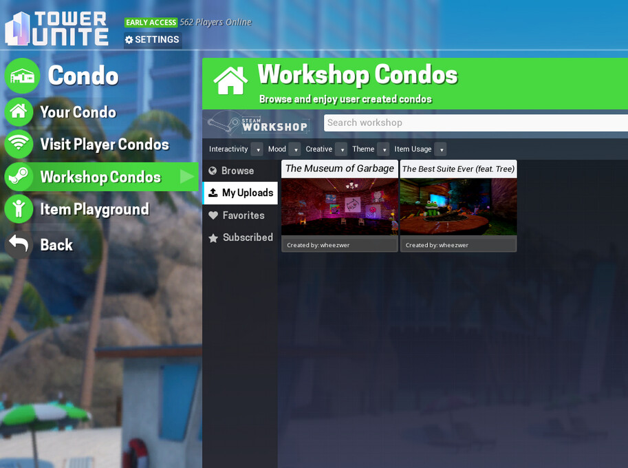 Non-hosted/Singleplayer Condo Viewing Instances - Condo Suggestions -  PixelTail Games - Creators of Tower Unite!